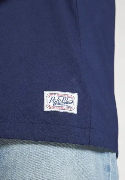 Принт на футболке LOGO JERSEY T-SHIRT Ralph Lauren, темно-синий