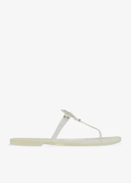 Сандалии Tory Burch Mini Miller Jelly Thong, бежевый