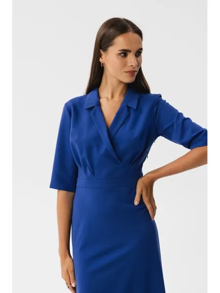 Коктейльное платье modern fit Stylove, синий