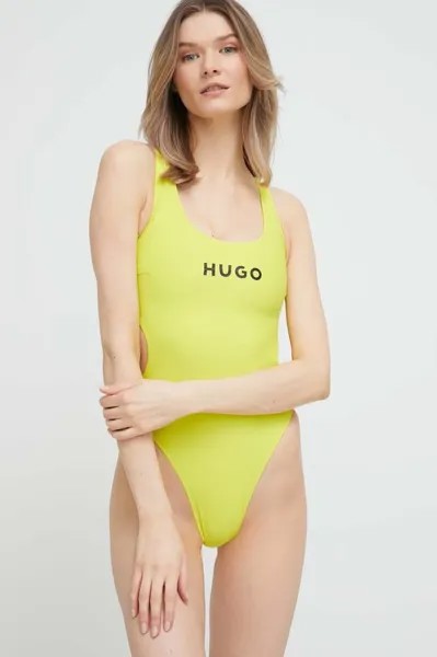 Слитный купальник Hugo, желтый
