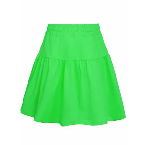 Школьная юбка-шорты ИНОВО, размер 140, зеленый