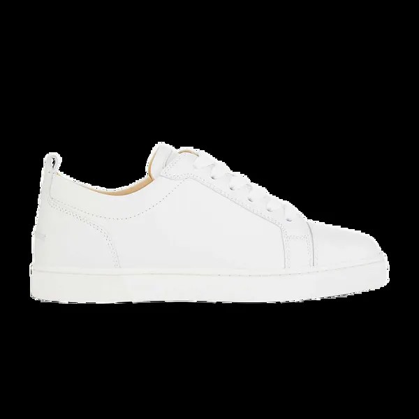 Кроссовки Christian Louboutin Louis Junior Flat 'White', белый