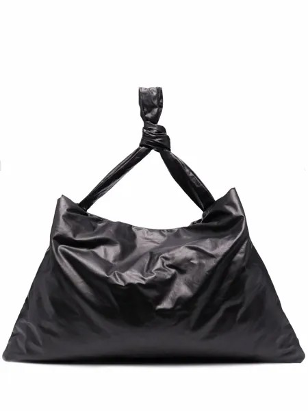 KASSL Editions knot detail shoulder bag