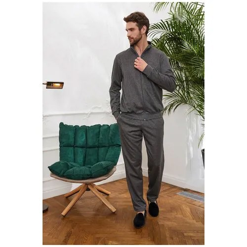 Мужские брюки удобного кроя, Laete, размер XL,цвет серый