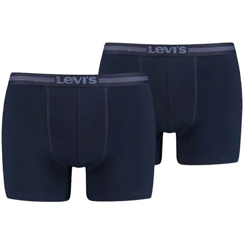 Боксеры (2 шт) Levis Men Tencel Boxer Brief 2P Мужчины 37149-0633 S