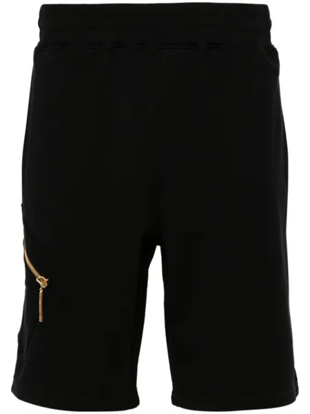 Moschino хлопковые шорты, черный