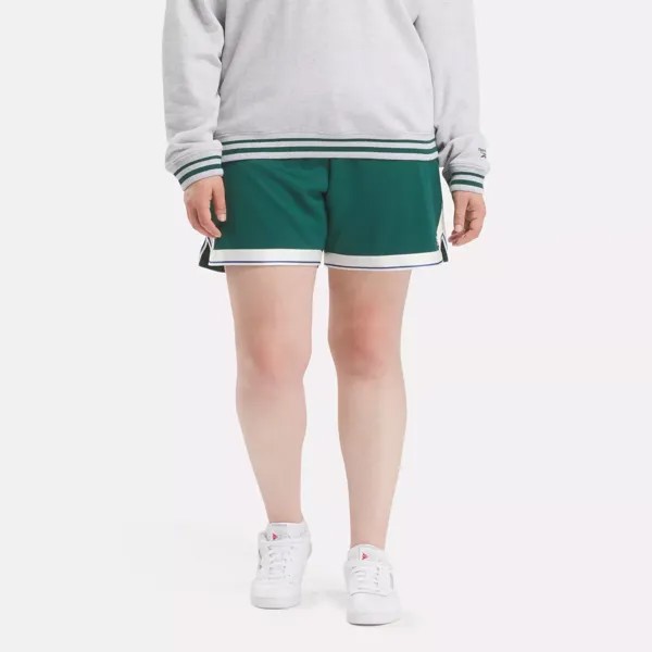 Командные шорты (большие размеры) Reebok, зеленый