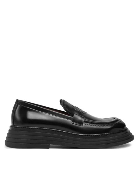 Лоферы Pollini Negro, черный