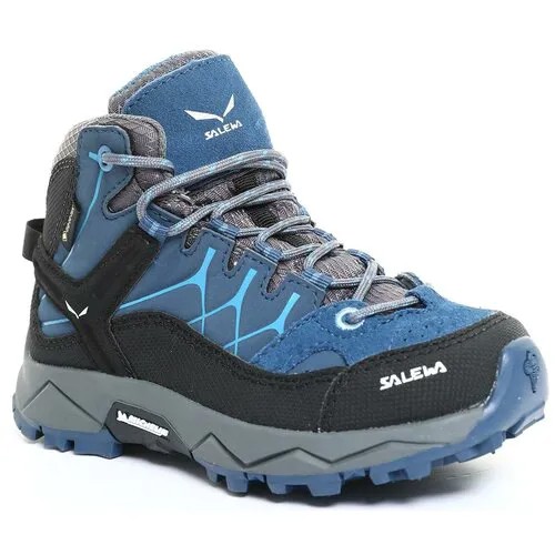 Кроссовки детские Salewa Alp Trainer Mid Gore-Tex Dark Denim/Charcoal (EUR:29)