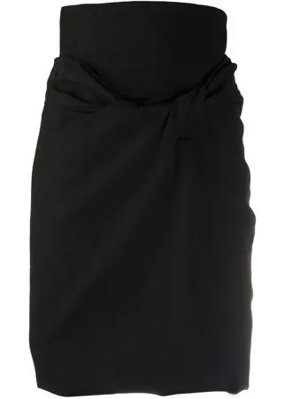 Comme Des Garçons Pre-Owned юбка 1990-х годов с драпировкой