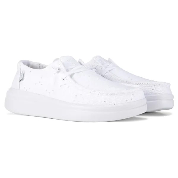 Женские повседневные слипоны Wendy Rise Heydude, цвет eyelet chapel bells