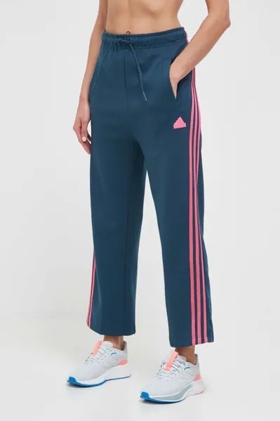 Спортивные штаны адидас adidas, бирюзовый