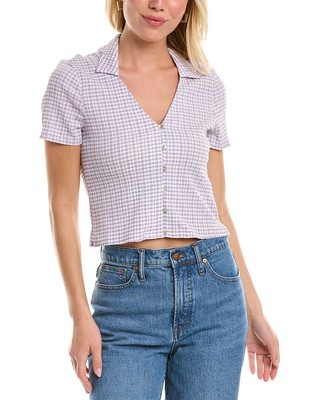 Женская мятая рубашка Madewell Jandra