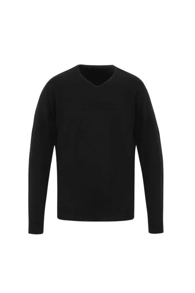 Акриловый свитер с v-образным вырезом Essential Premier, черный