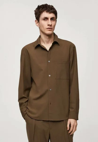 Рубашка TRAPANI Mango, цвет brown