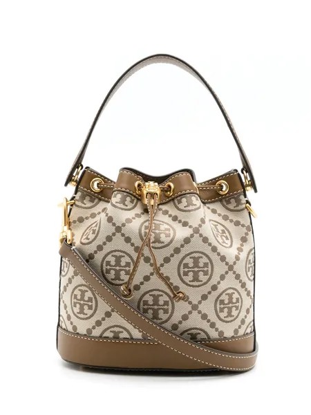Tory Burch сумка-ведро с монограммой