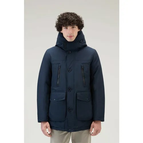 Пуховик Woolrich, размер L, синий