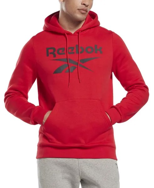 Мужская флисовая толстовка классического кроя с логотипом Identity Reebok