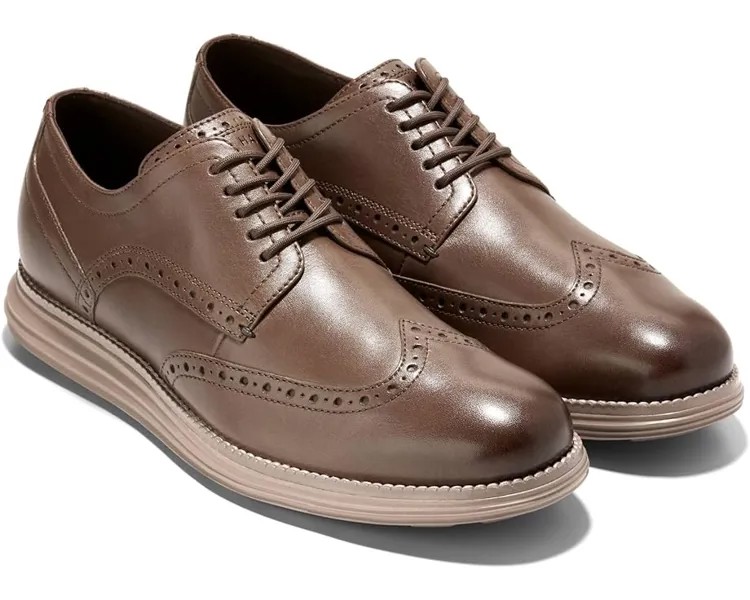 Оксфорды Cole Haan Originalgrand Wingtip Oxford, цвет Truffle/Irish Coffee