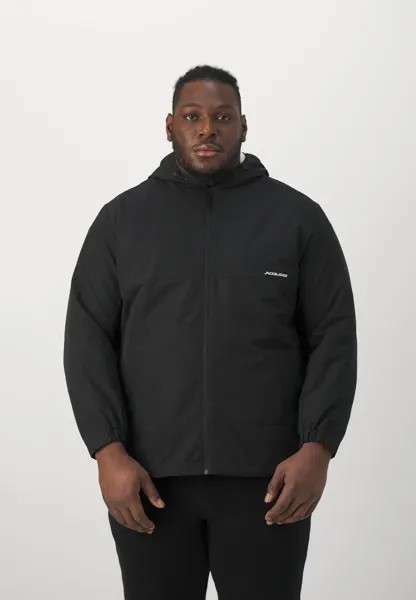 Легкая куртка JJALEX HOOD JACKET Jack & Jones, цвет black