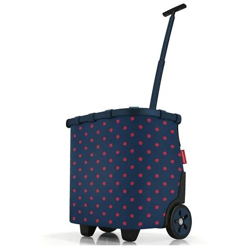 Сумка-тележка тележка для багажа reisenthel OE3076, 40 л, 42х47.6х47.5 см, красный, синий