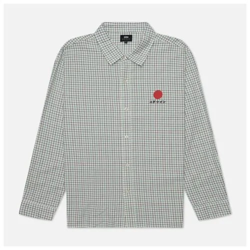 Мужская рубашка Edwin Red Dot Light Flannel синий , Размер XXL