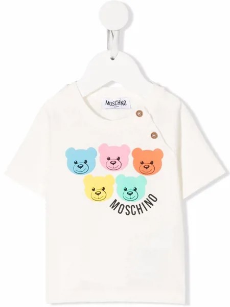 Moschino Kids Teddy Bear motif T-shirt