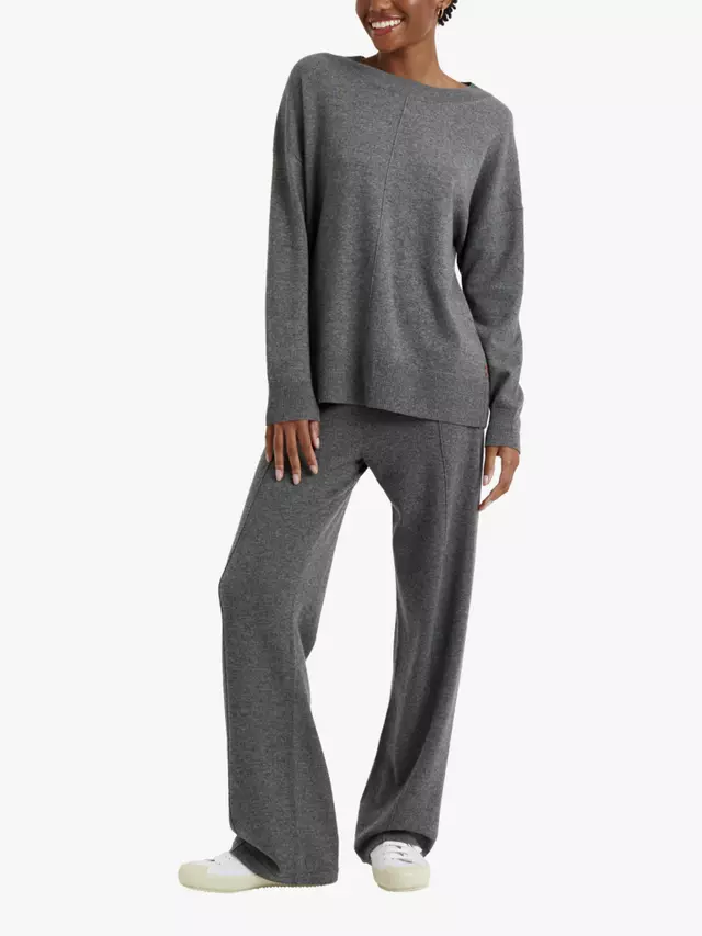 Джемпер Chinti & Parker Slouchy Wool Cashmere, серый