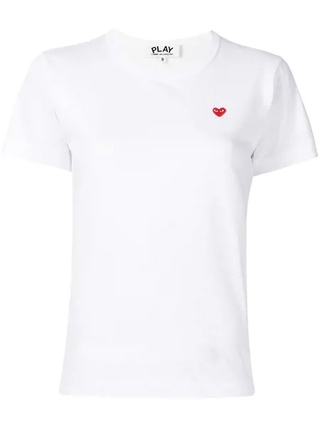 Comme Des Garçons Play logo-print cotton T-shirt