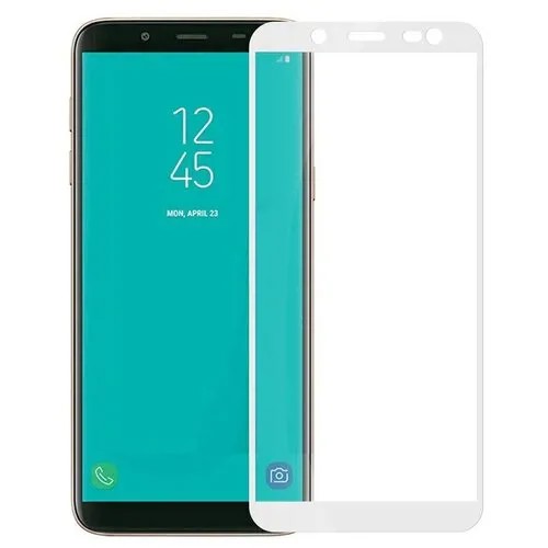 Защитное стекло 5D SG для Samsung Galaxy J8 2018 белое