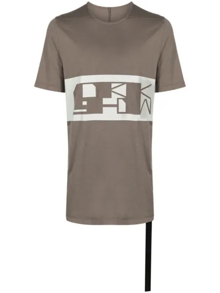 Rick Owens DRKSHDW Pentagram Levet cotton T-shirt, серый