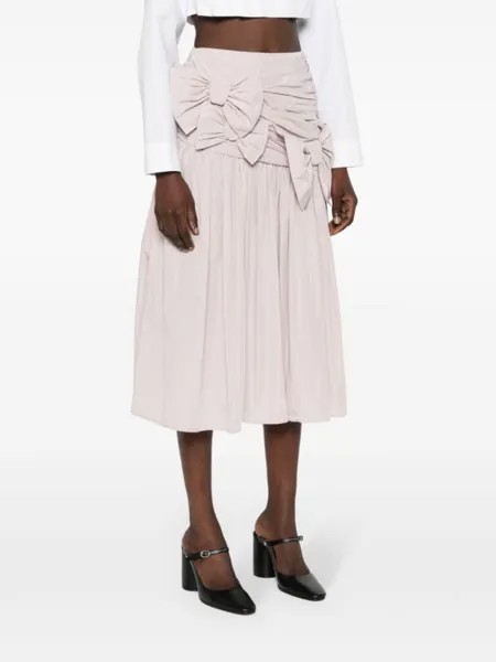 Viktor & Rolf юбка с бантом, розовый