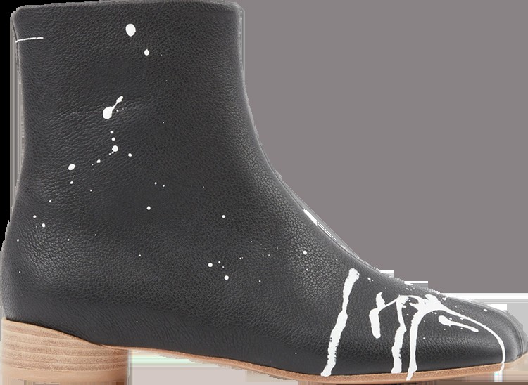 Кроссовки MM6 Maison Margiela Wmns Anatomic Ankle Boot 'Black Bright White', черный