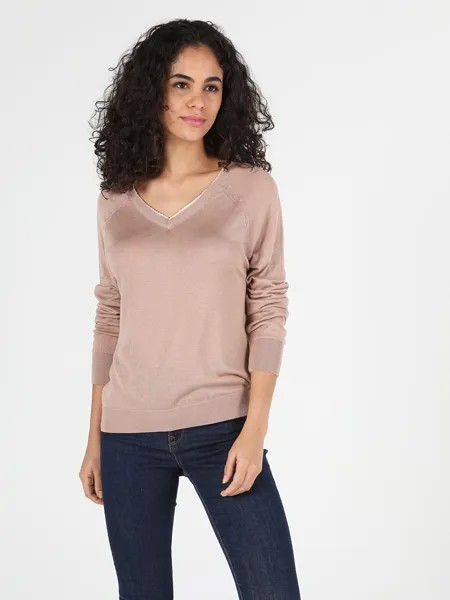 Пуловер женский Colins CL1050550_Q1.V1_DUP розовый XS