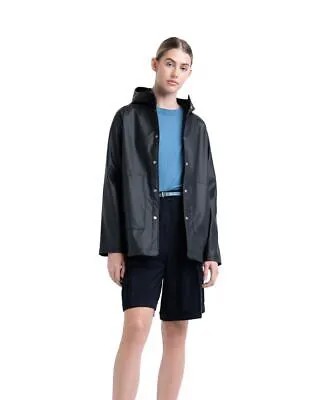 Herschel Classic Rainwear Jacket Womens Navy Casual Lifestyle Outwear Top