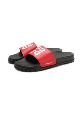 Кожаные шлепанцы Dsquared2