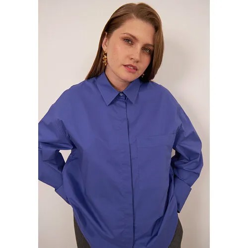 Рубашка LeSsiSmORE, размер 52, синий