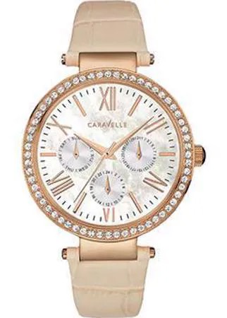 Fashion наручные  женские часы Caravelle New York 44N105. Коллекция Ladies Collecion