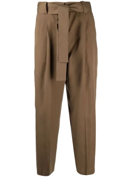 Pt01 укороченные брюки с завязками