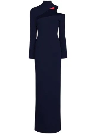 Solace London платье макси Ares с вырезом