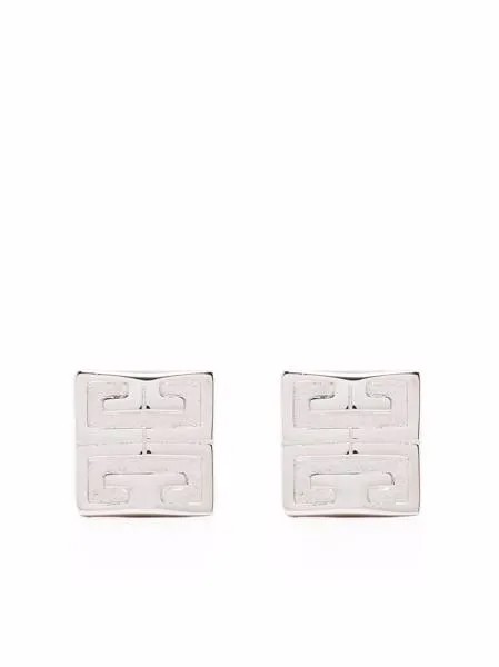 Givenchy серьги с тисненым логотипом
