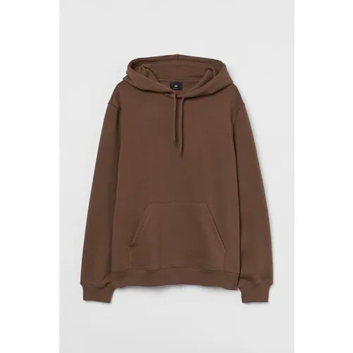 Худи H&M Relaxed Fit Hoodie, размер S, бежевый