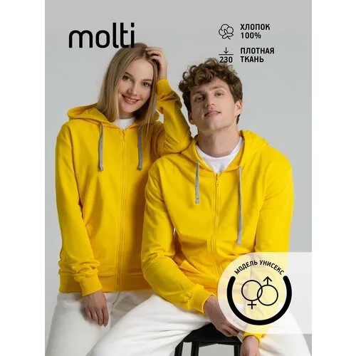 Худи molti, размер XXL, , желтый