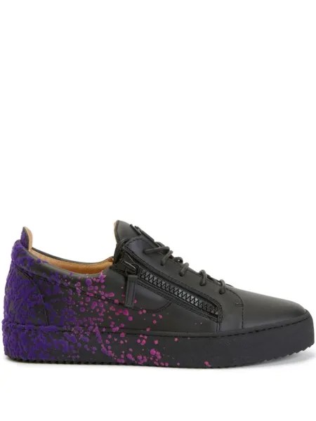 Giuseppe Zanotti кеды с принтом, черный