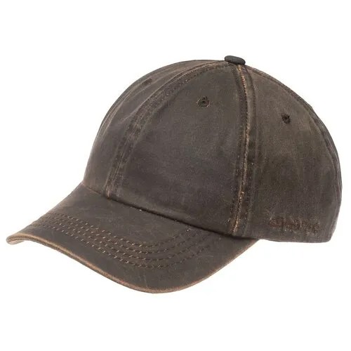 Бейсболка STETSON, размер 57, коричневый