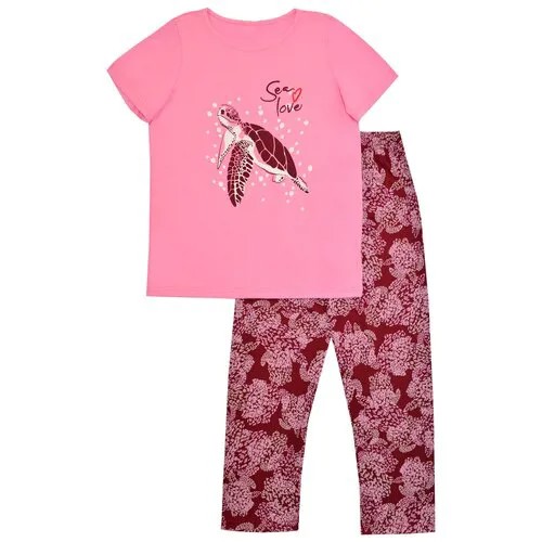 Пижама  РиД - Родители и Дети, размер 122-128, розовый