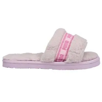 Повседневные сандалии Puma Fluff Slide Youth Girls Pink, Purple 385739-05