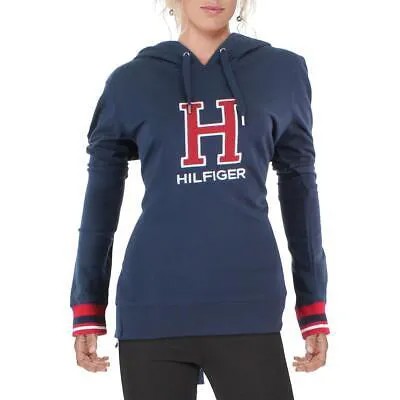 Tommy Hilfiger Sport Womens Navy Logo Fitness Hoodie Jacket XXL BHFO 4718