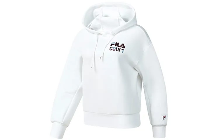 Спортивная толстовка женская белая Fila