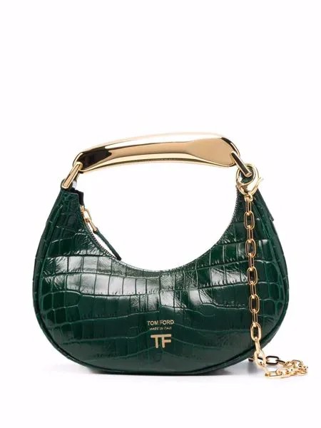 TOM FORD мини-сумка на плечо Bianca с тиснением под кожу крокодила